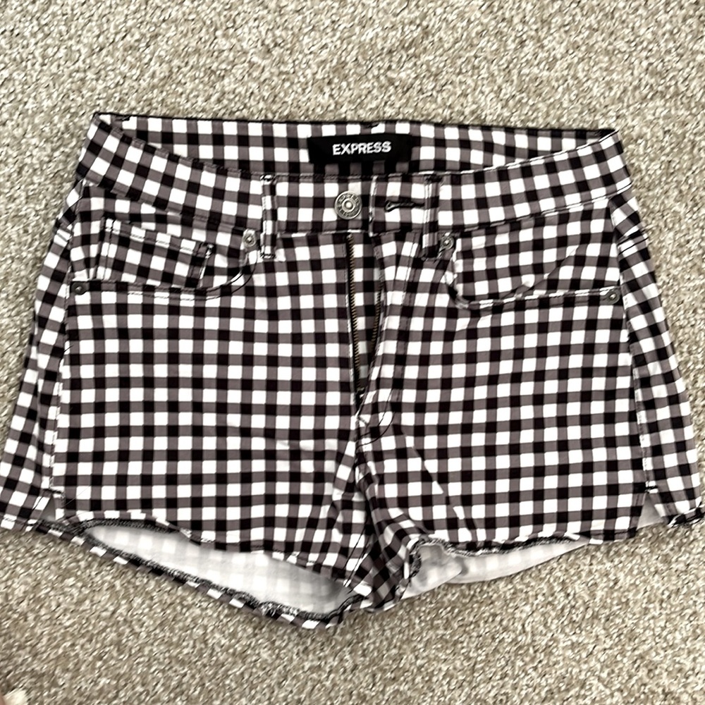 Express High Rise Shorts
